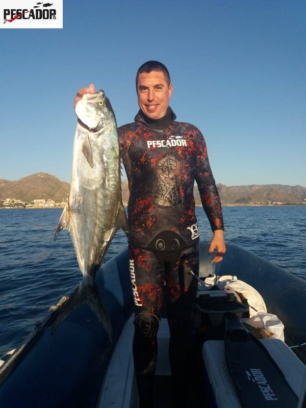 PESCADOR SUB FIRE GRAY  7mm Yamamoto Wetsuit – Image 3
