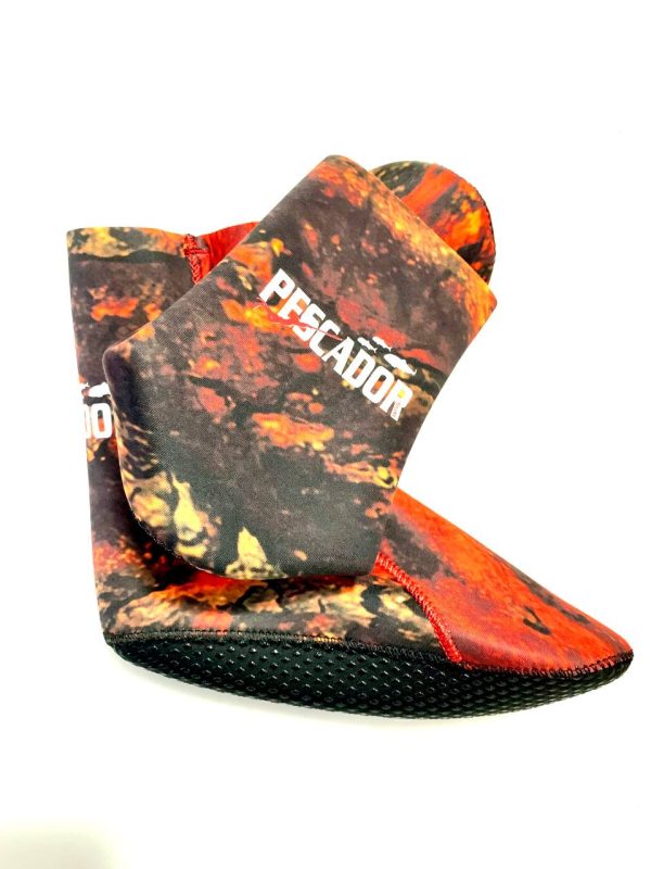 PESCADOR SOCKS 5MM FIRE