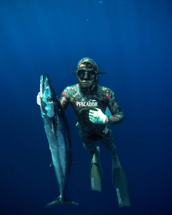 PESCADOR SUB FIRE GRAY  7mm Yamamoto Wetsuit – Image 4