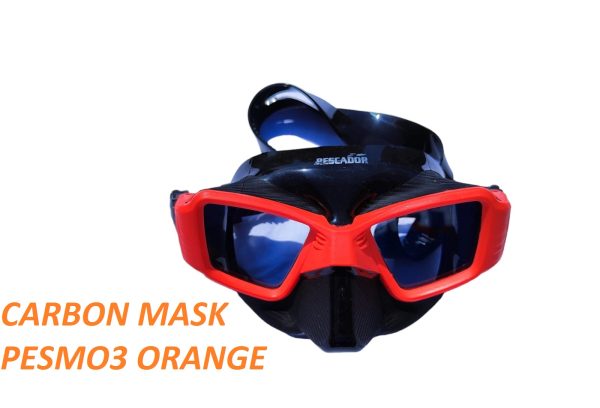 PESCADOR SUB CARBON MASK PESMO3 ORANGE