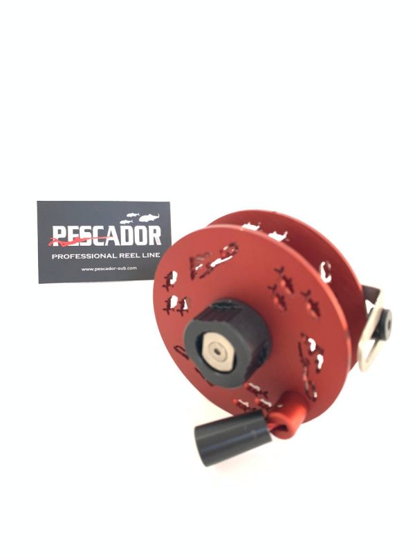PESCADOR SUB   ALUMINIUM REEL 30  RED